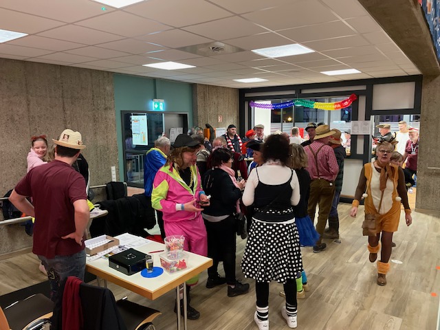 Blick in den Saal an der Rosenmontagsveranstaltung